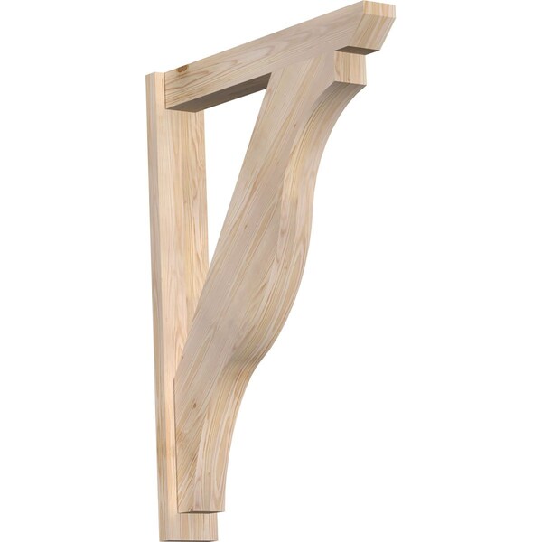 Ekena Millwork Funston Slat Smooth Outlooker, Douglas Fir, 5 1/2"W x 32"D x 44"H OUT06X32X44FST06SDF - main
